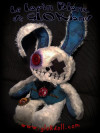 Le Lapin Blanc de GLOKland, peluche GLOKdoll Middle