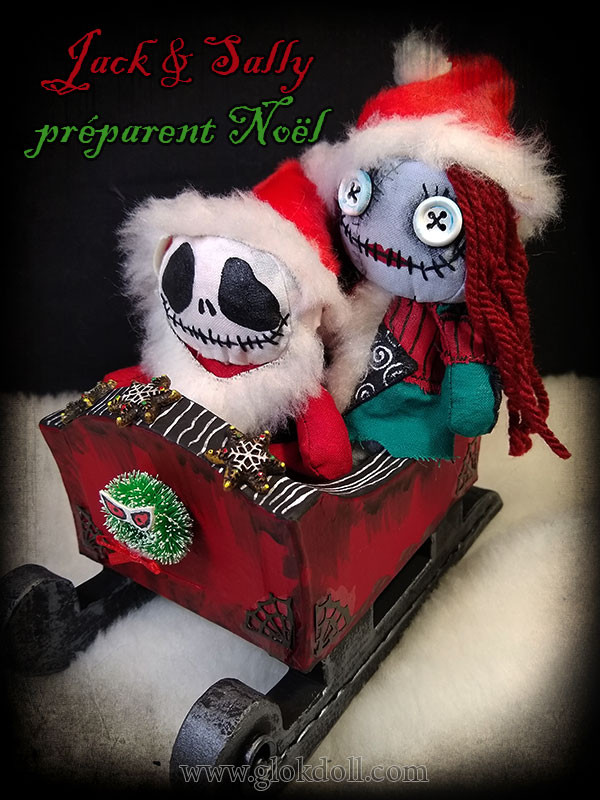 Jack et Sally préparent Noël