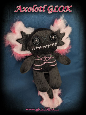 Un Axolotl en version GLOKdoll