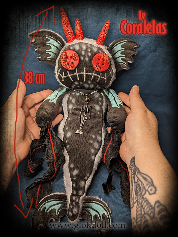 Le Coralelas, créature marine GLOK