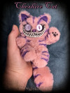 Cheshire Cat version Rose et GLOK