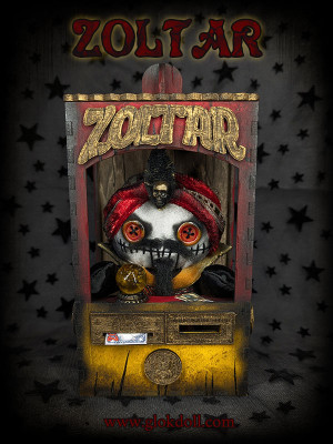 Zoltar, Automate et cabine de prophétie
